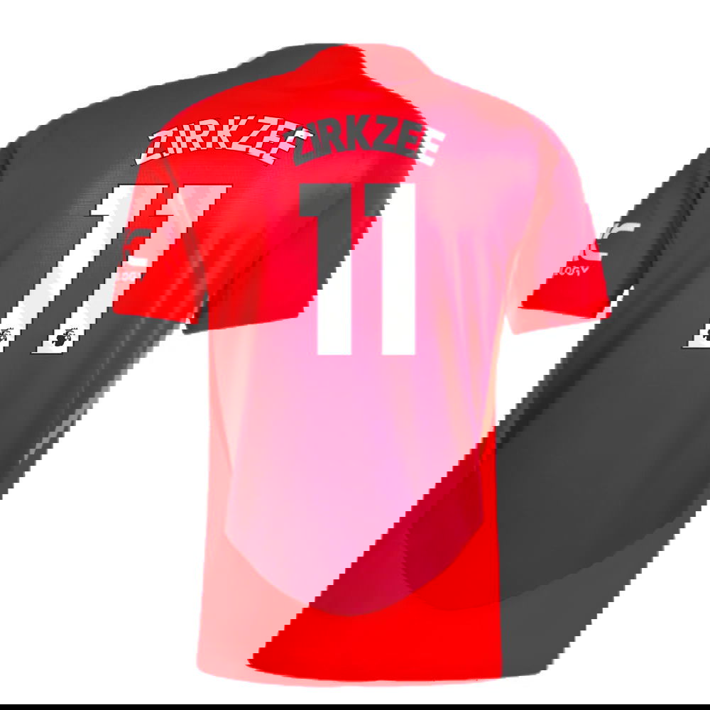2024-2025 Man Utd Authentic Home Shirt (Zirkzee 11)