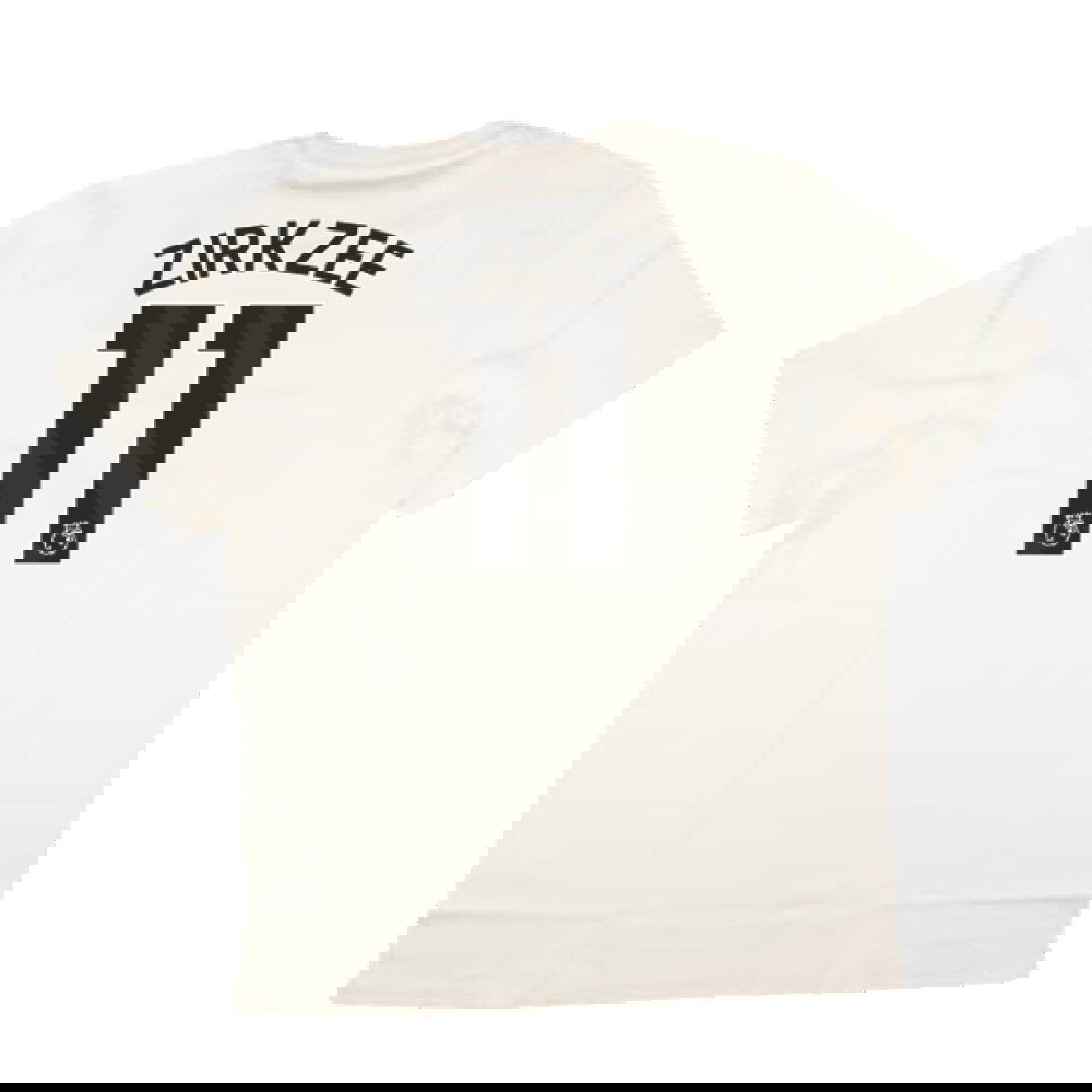 2024-2025 Man Utd SZN Graphic Tee (Cream White) (Zirkzee 11)