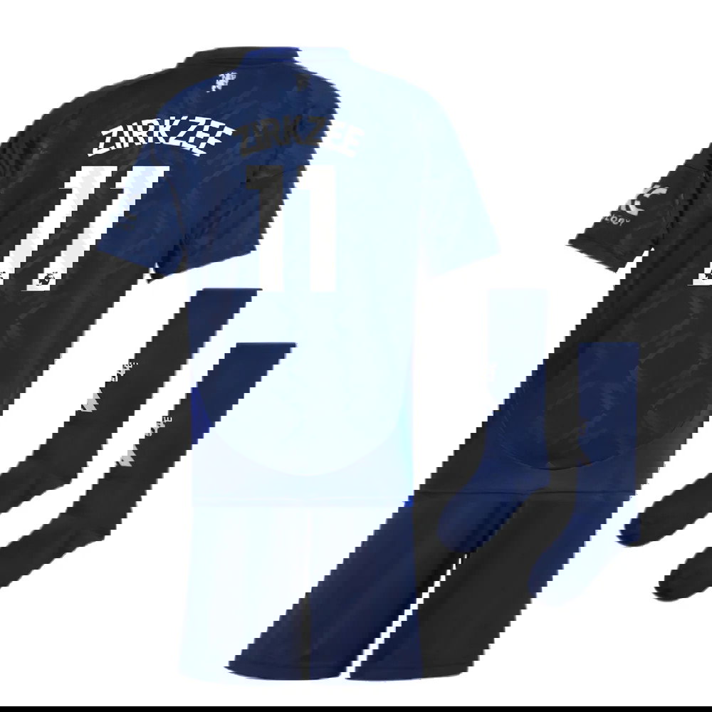 2024-2025 Man Utd Away Mini Kit (Zirkzee 11)
