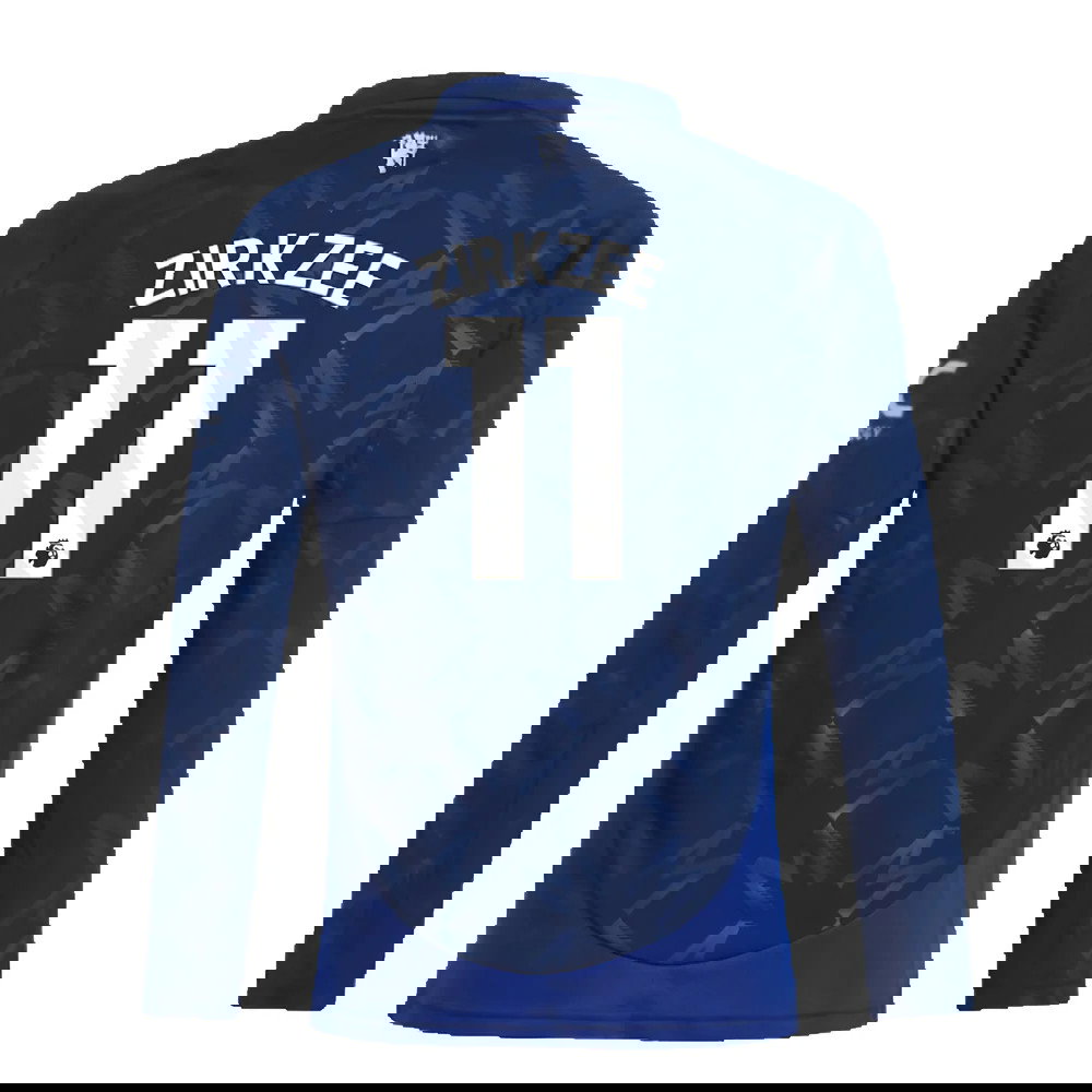 2024-2025 Man Utd Long Sleeve Away Shirt (Kids) (Zirkzee 11)