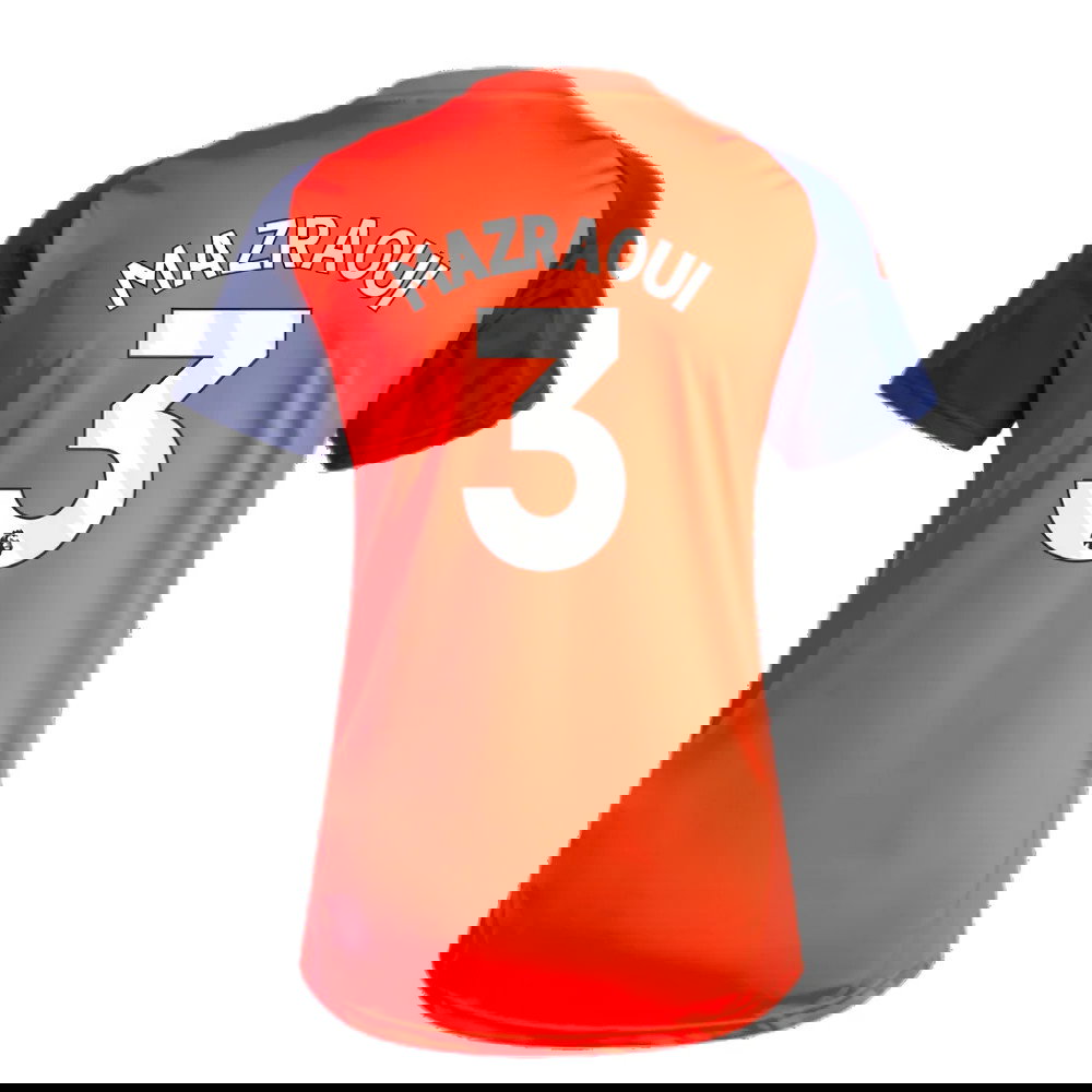 2024-2025 Man Utd Training Jersey (Red) - Womens (Mazraoui 3)