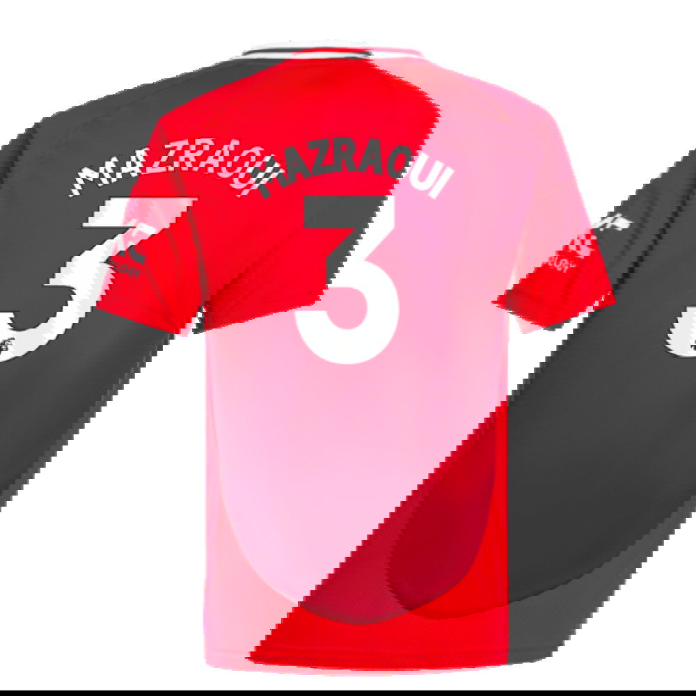 2024-2025 Man Utd Home Shirt (Kids) (Mazraoui 3)