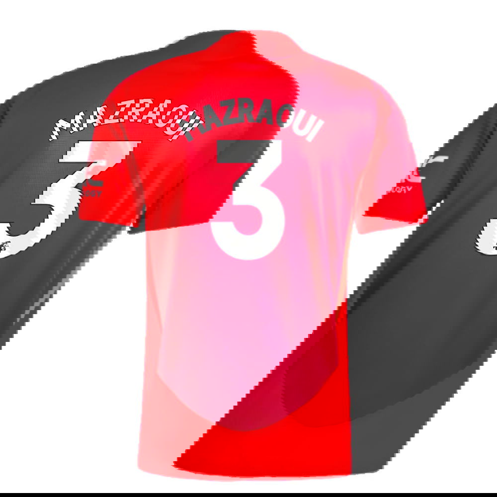 2024-2025 Man Utd Authentic Home Shirt (Mazraoui 3)