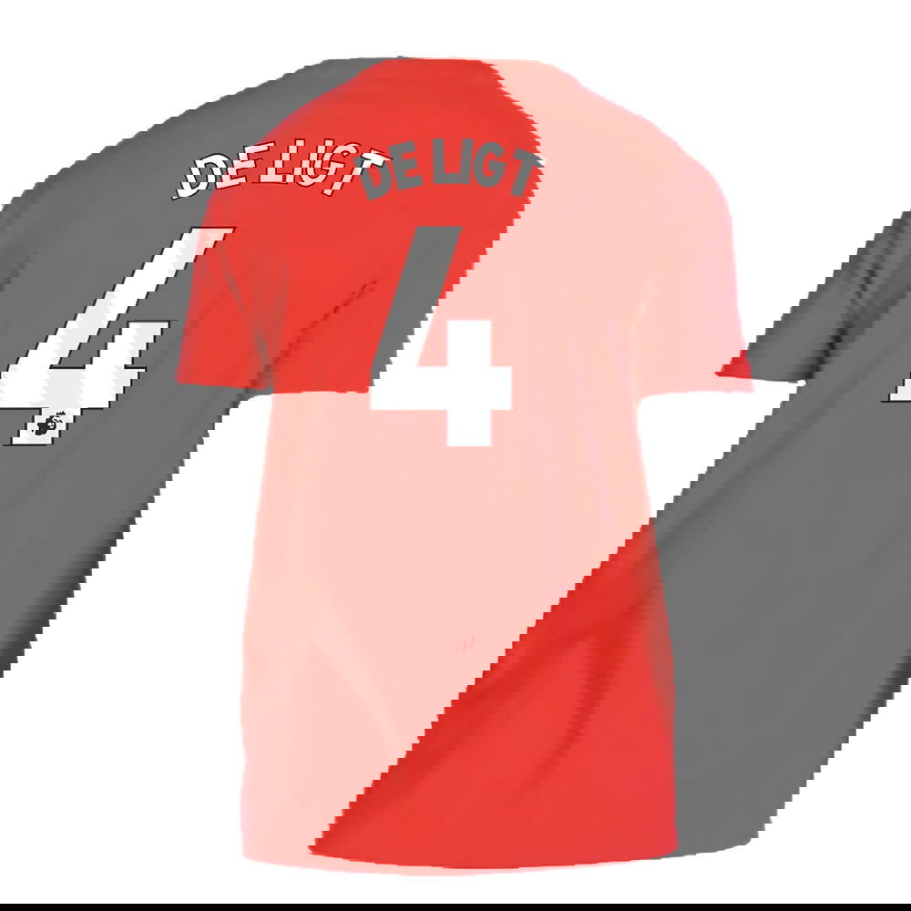 2024-2025 Man Utd DNA Tee (Red) (De Ligt 4)
