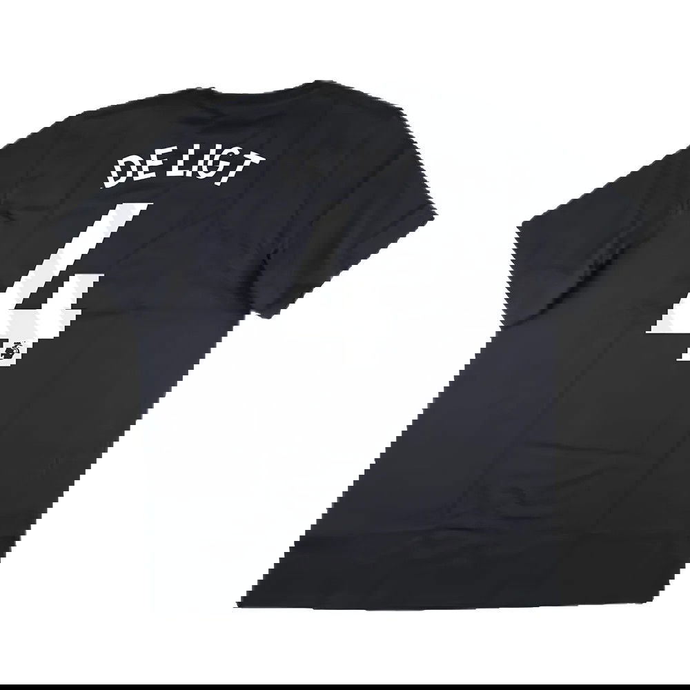 2024-2025 Man Utd Seasonal Graphic Tee (Night Grey) (De Ligt 4)