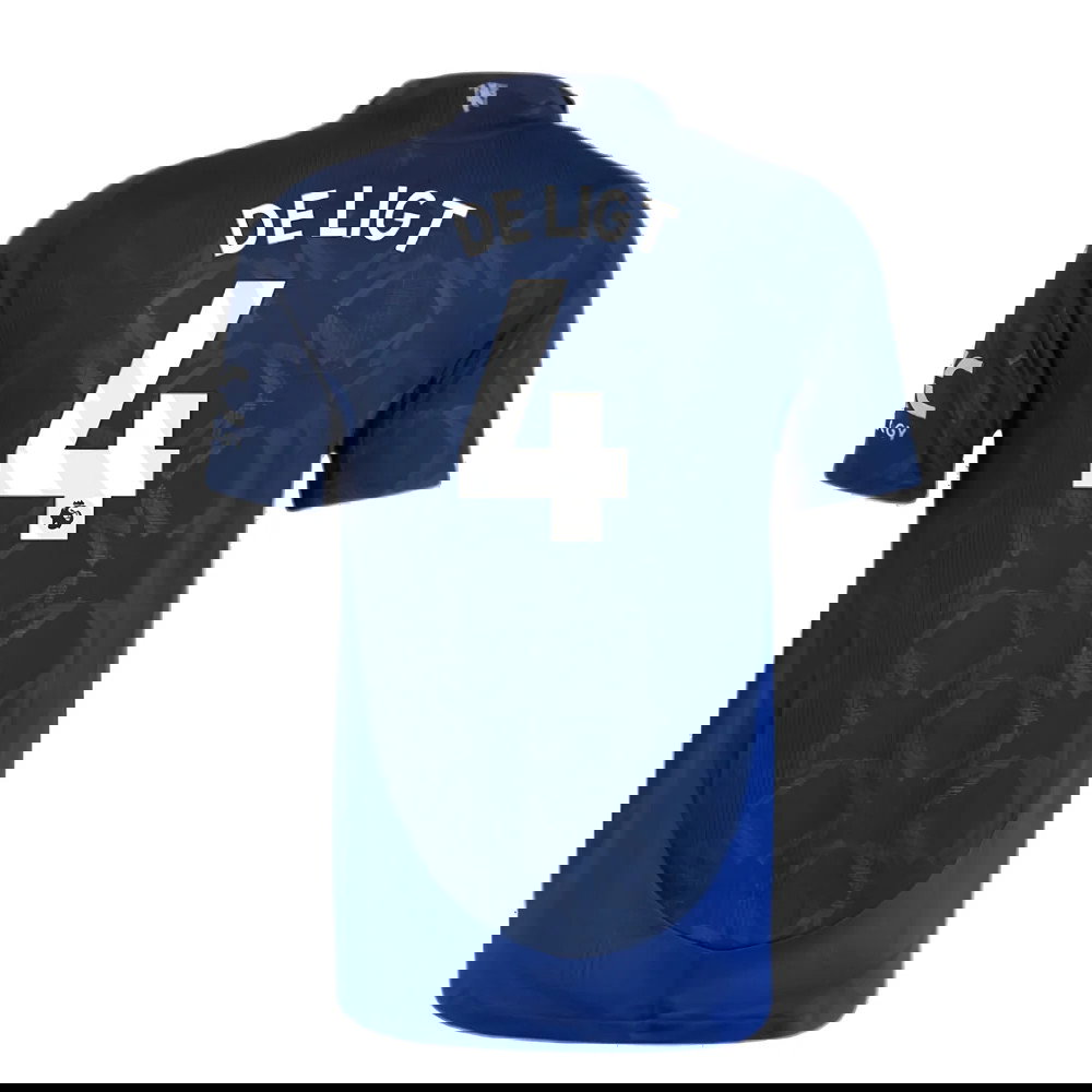 2024-2025 Man Utd Authentic Away Shirt (De Ligt 4)