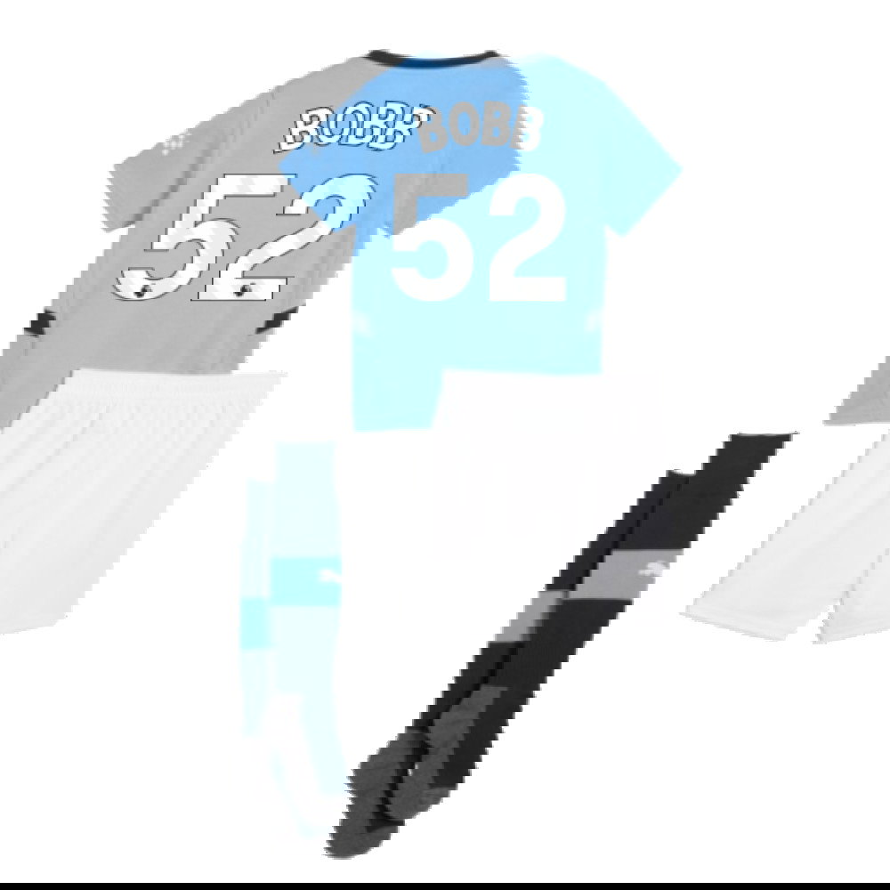 2024-2025 Man City Home Mini Kit (Bobb 52)