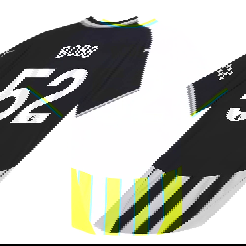 2024-2025 Man City Away Authentic Shirt (Bobb 52)
