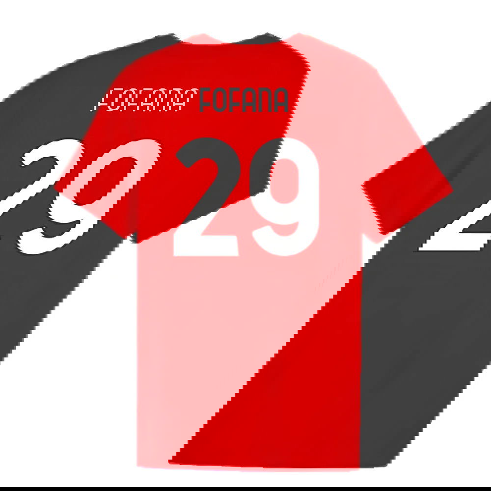 2024-2025 AC Milan ftblCulture Tee (Red) (Fofana 29)