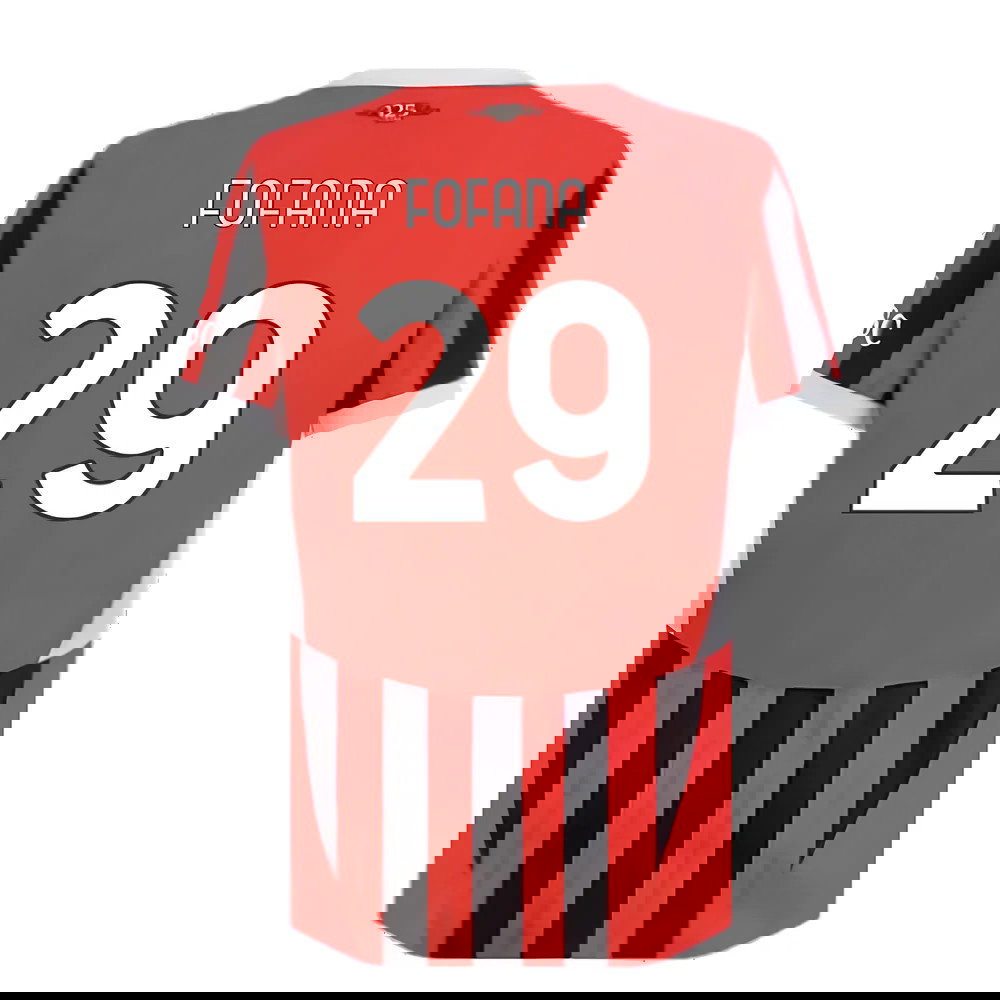 2024-2025 AC Milan Home Authentic Shirt (Fofana 29)