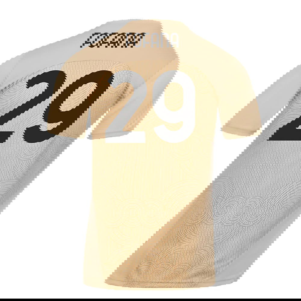2024-2025 AC Milan Pre-Match Shirt (Putty) (Fofana 29)