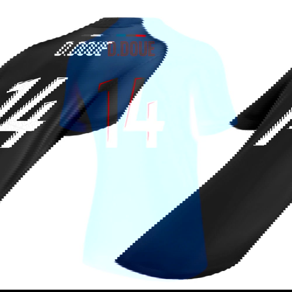 2024-2025 PSG Home Shirt (Womens) (D.Doue 14)