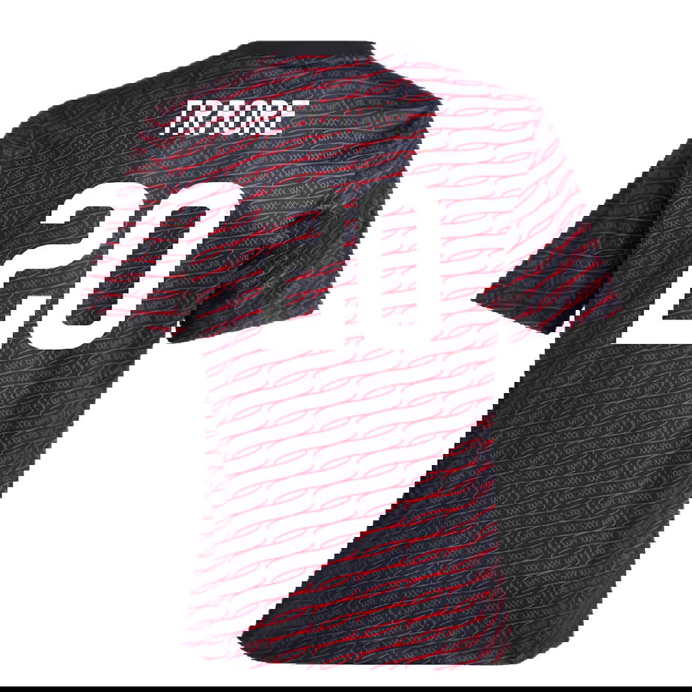 2024-2025 Ajax Pre Match Shirt (Black) - Kids (Traore 20)