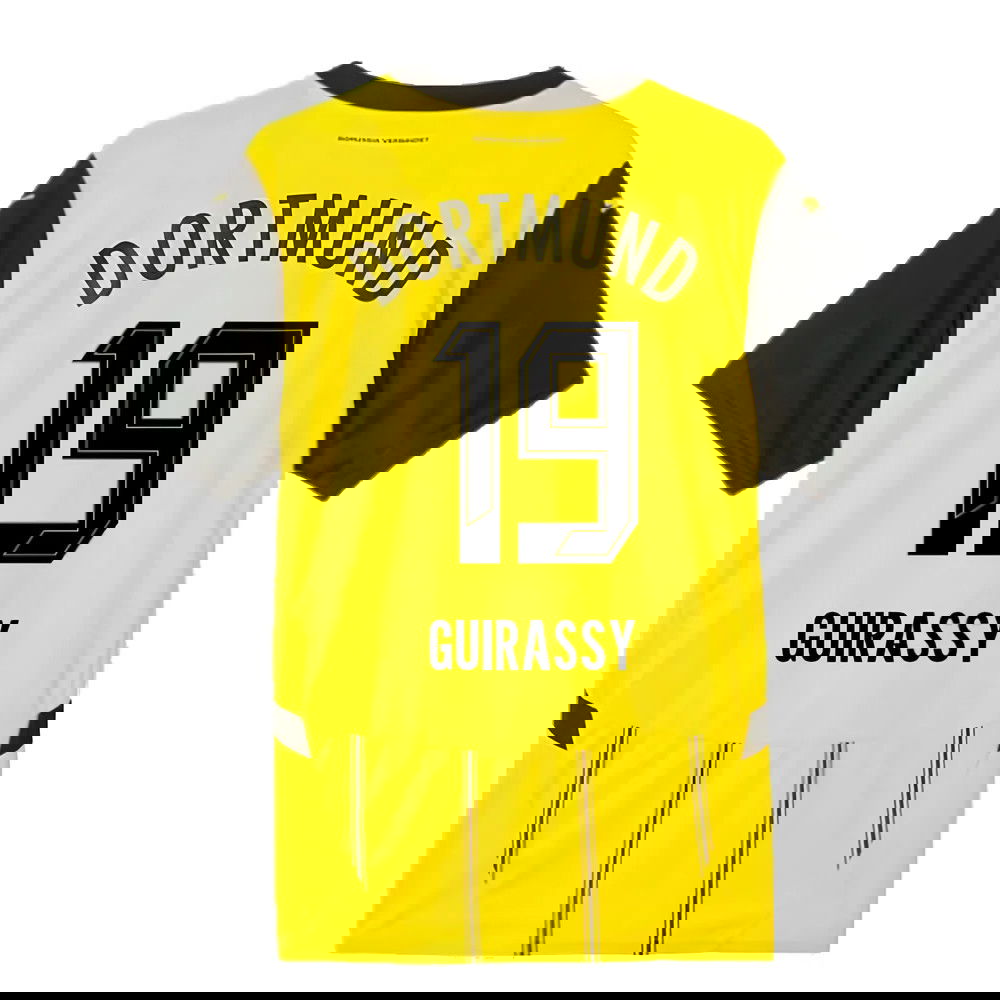 2024-2025 Borussia Dortmund Home Shirt (Guirassy 19)