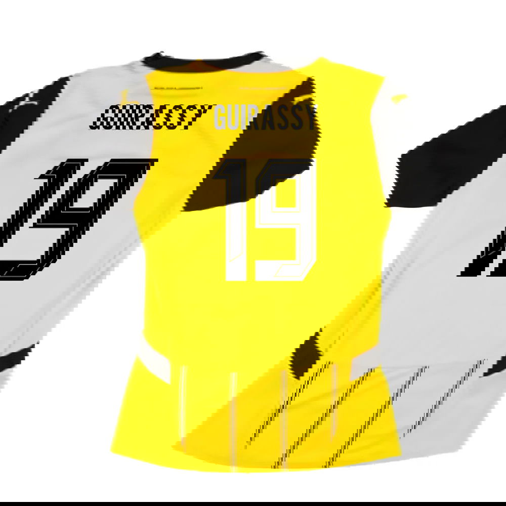 2024-2025 Borussia Dortmund Home Shirt (Ladies) (Guirassy 19)