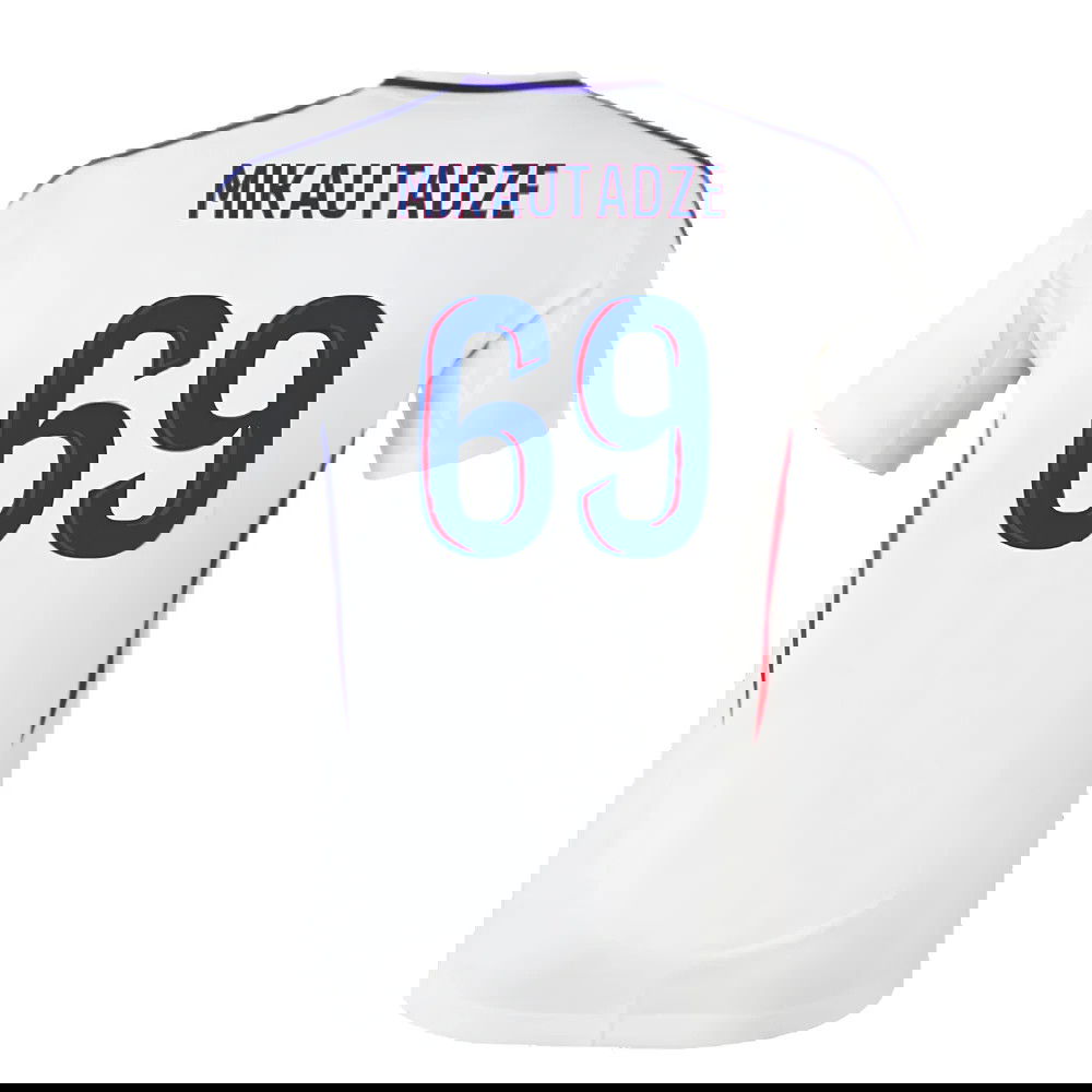 2024-2025 Olympique Lyon Home Shirt (Mikautadze 69)