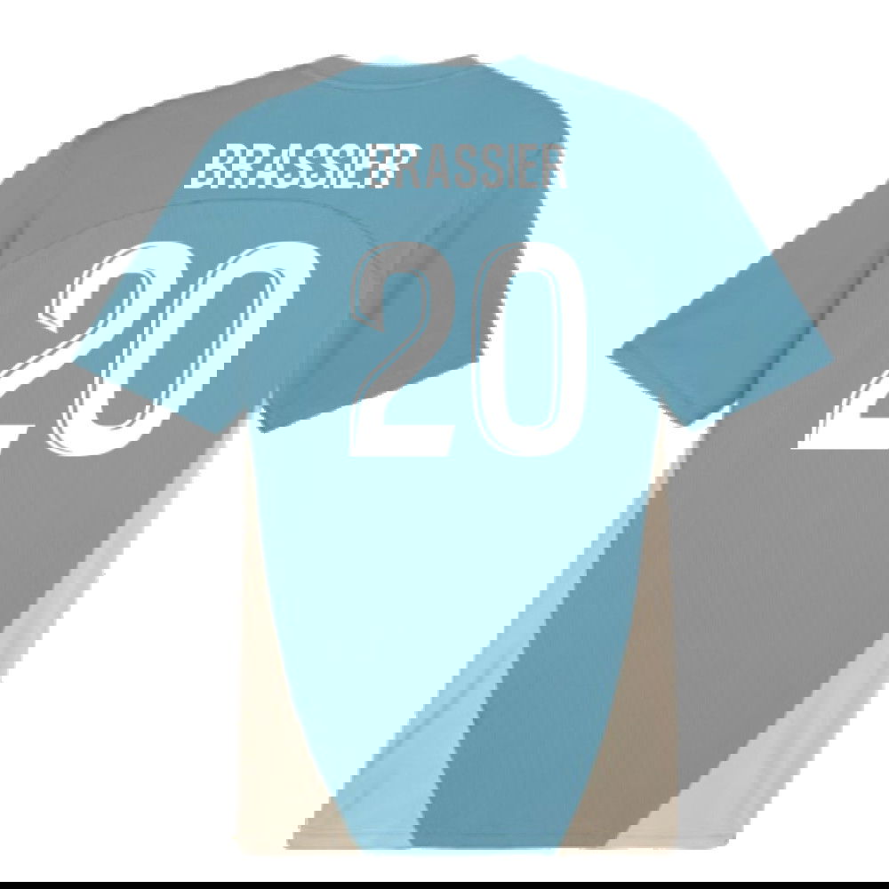 2024-2025 Marseille Training Shirt (Bold Blue) (Brassier 20)