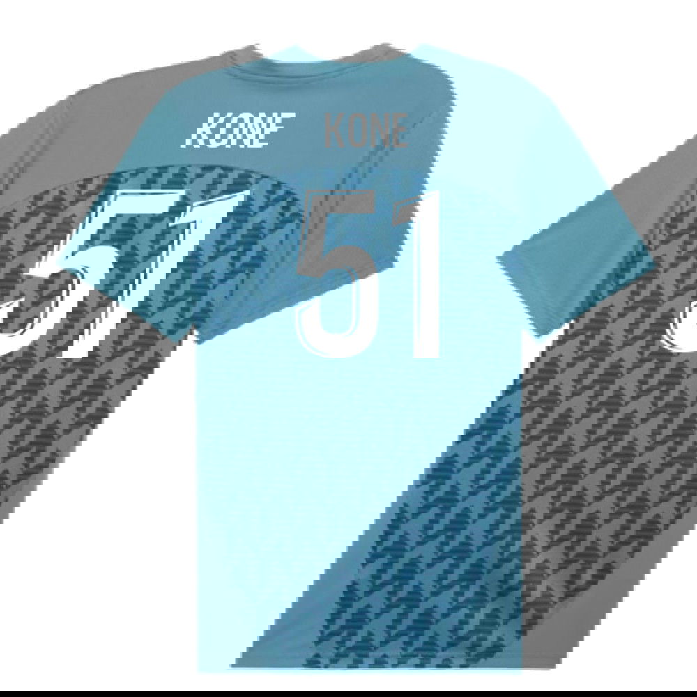 2024-2025 Marseille Pre-Match Shirt (Bold Blue) (Kone 51)