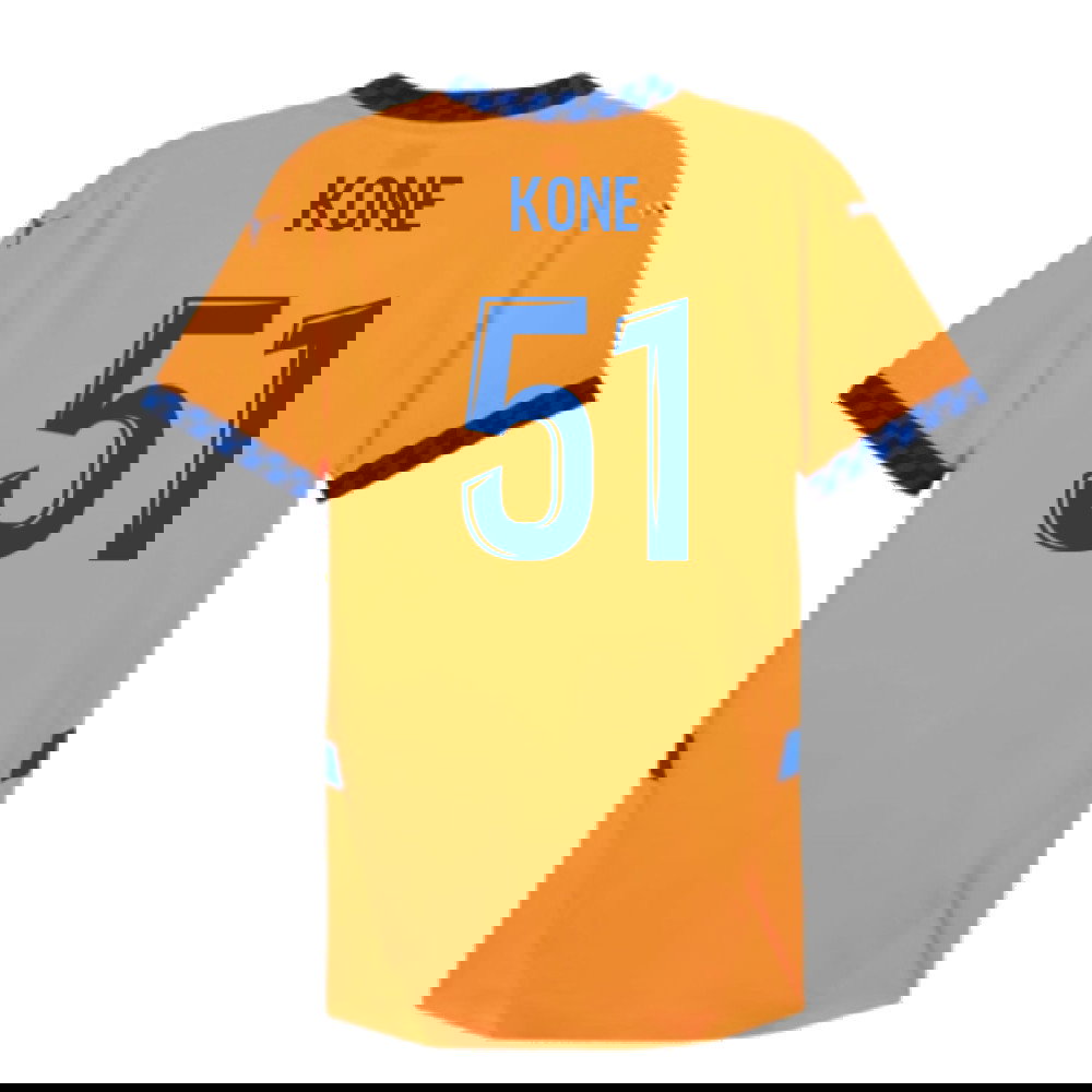 2024-2025 Marseille Third Authentic Shirt (Kone 51)