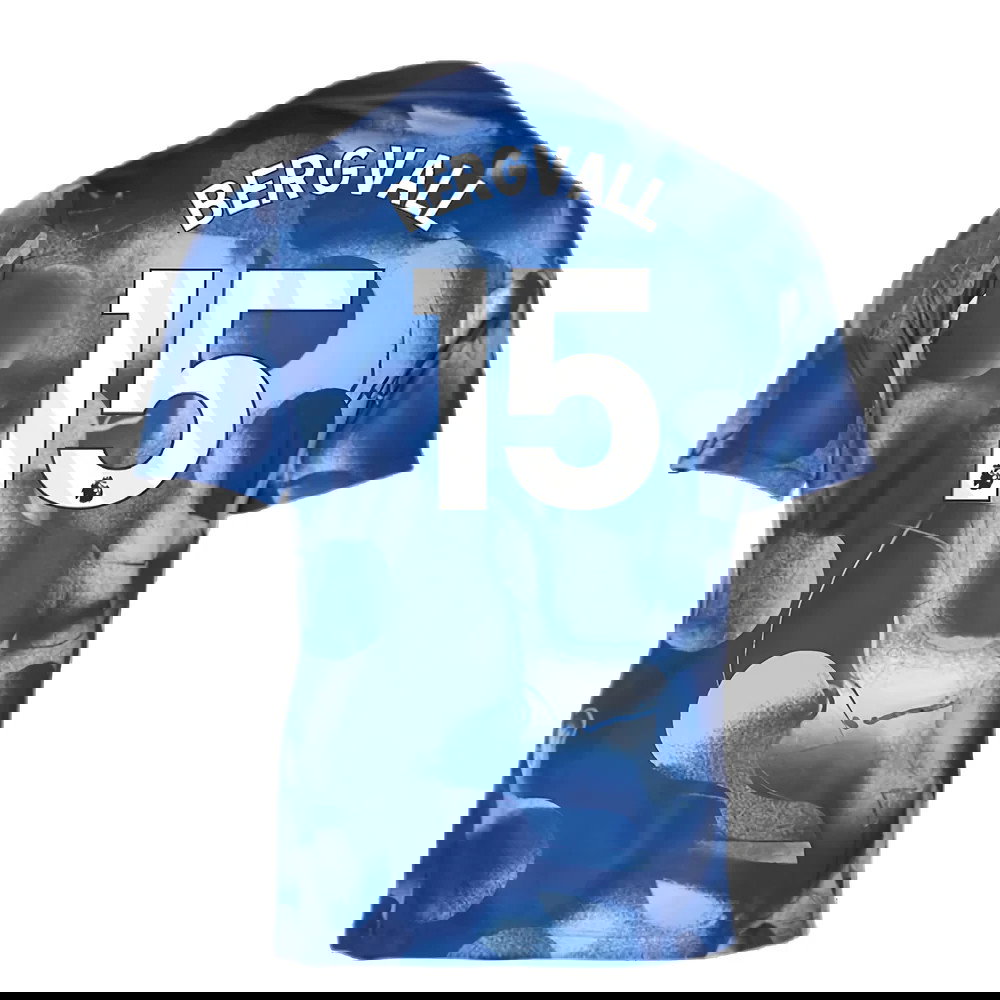 2024-2025 Tottenham Pre-Match Shirt (Binary Blue) (Bergvall 15)