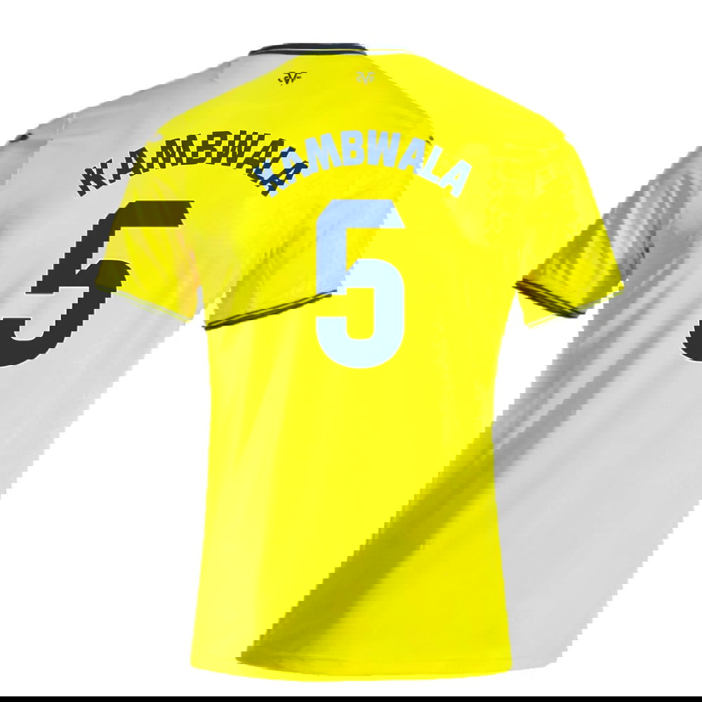 2024-2025 Villarreal Home Shirt (Kambwala 5)