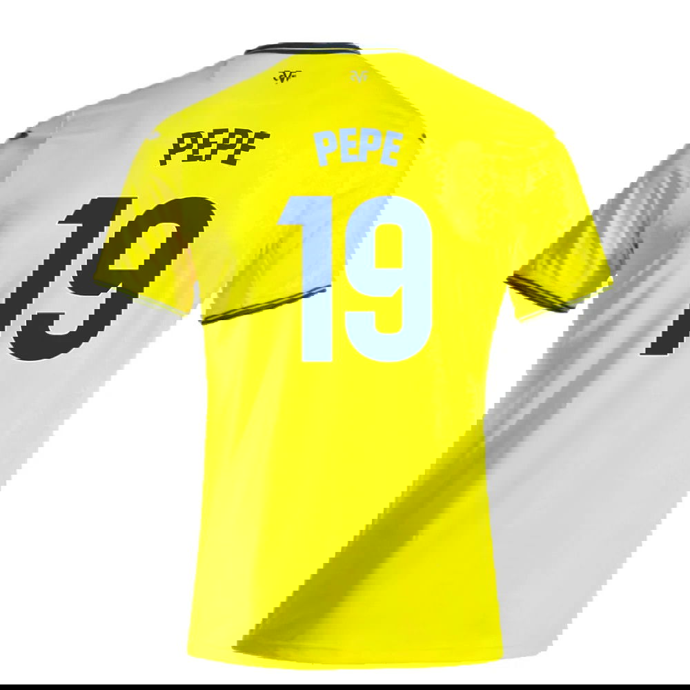 2024-2025 Villarreal Home Shirt (Pepe 19)