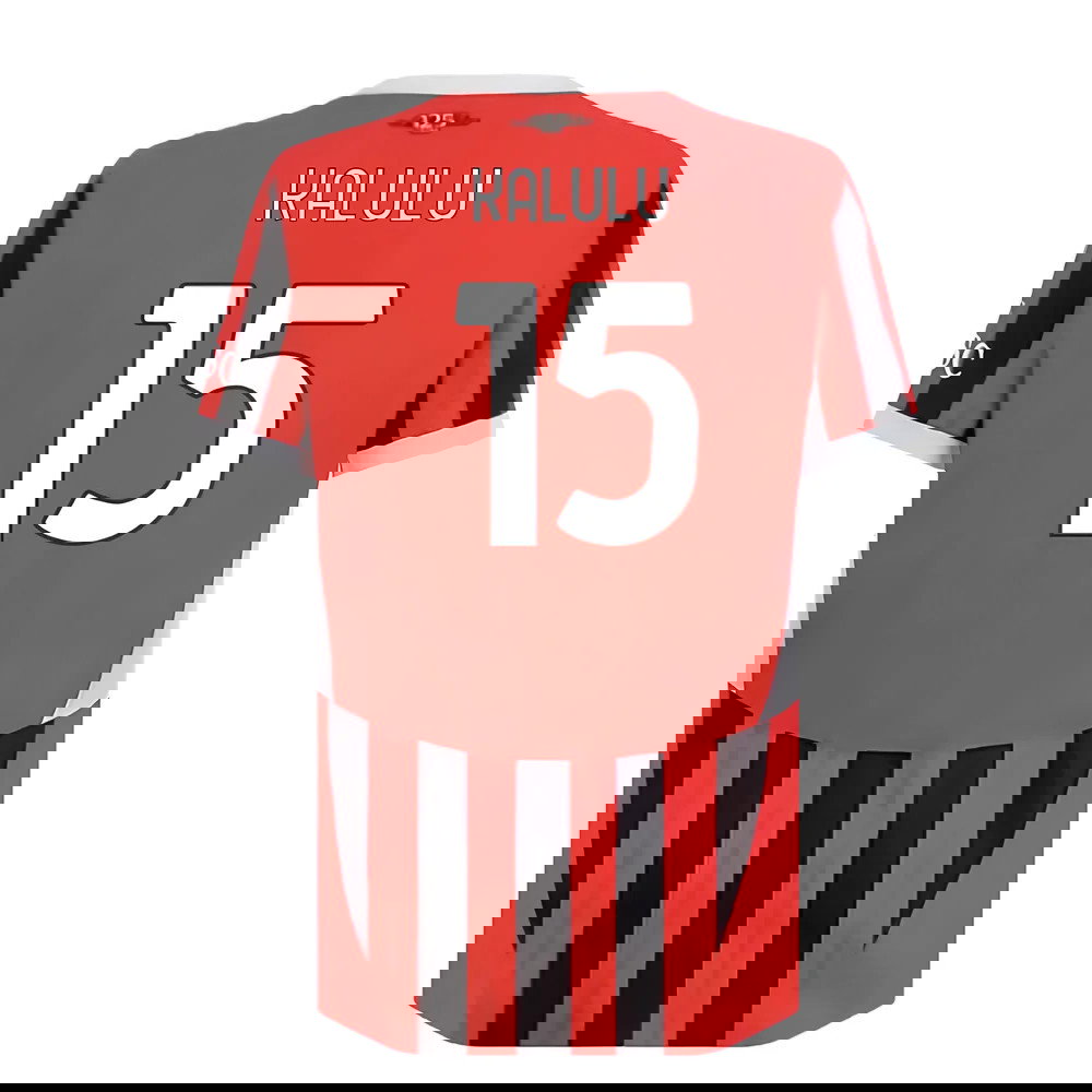 2024-2025 AC Milan Home Authentic Shirt (Kalulu 15)