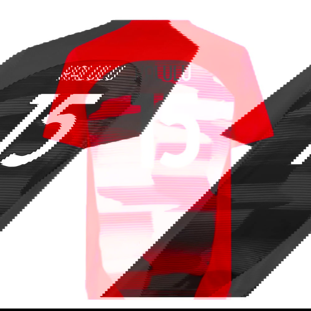 2024-2025 AC Milan Prematch SS Shirt (Red) (Kalulu 15)