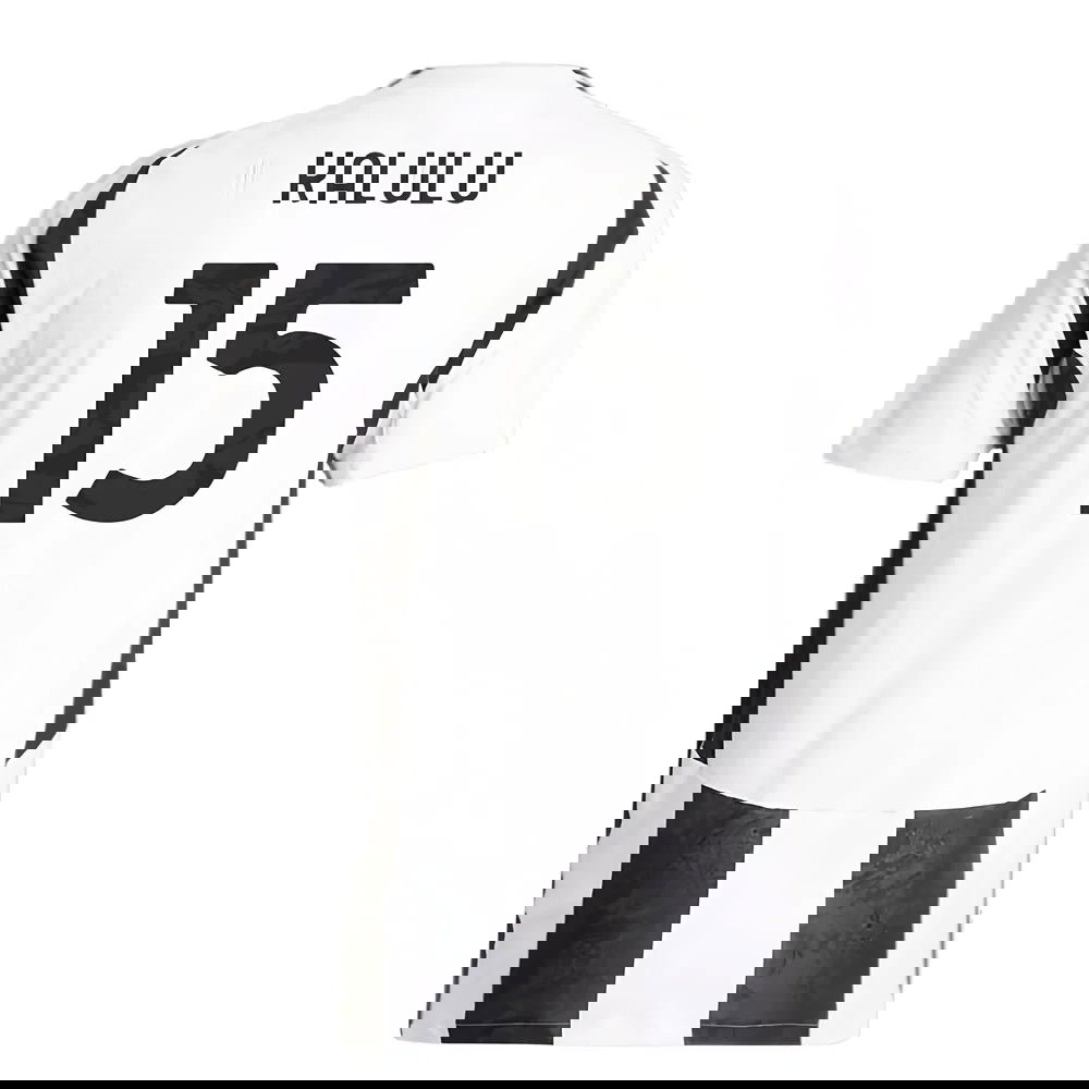 2024-2025 Juventus Authentic Home Shirt (Kalulu 15)