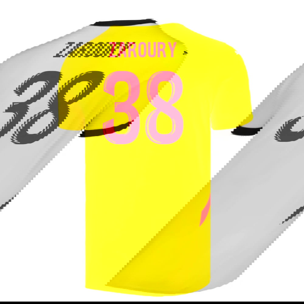 2024-2025 Racing Lens Home Shirt (Zaroury 38)