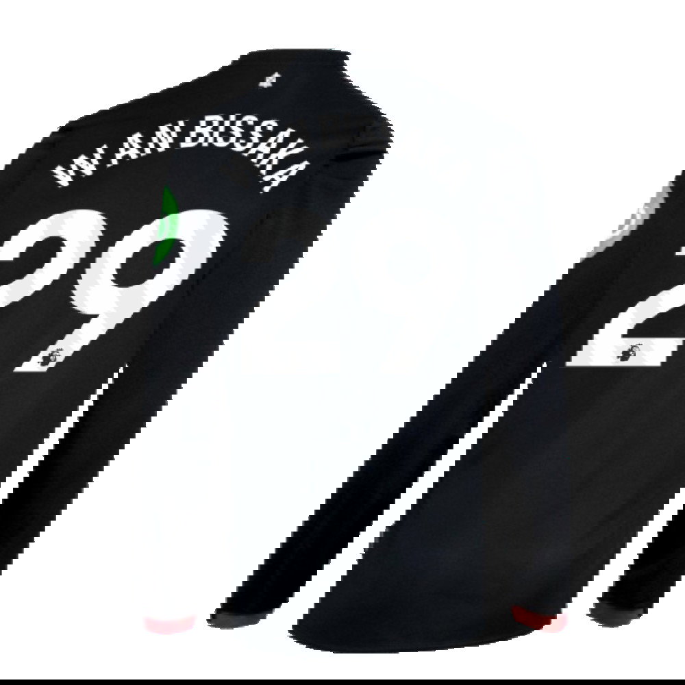 2024-2025 West Ham Long Sleeve Away Shirt (Kids) (Wan Bissaka 29)