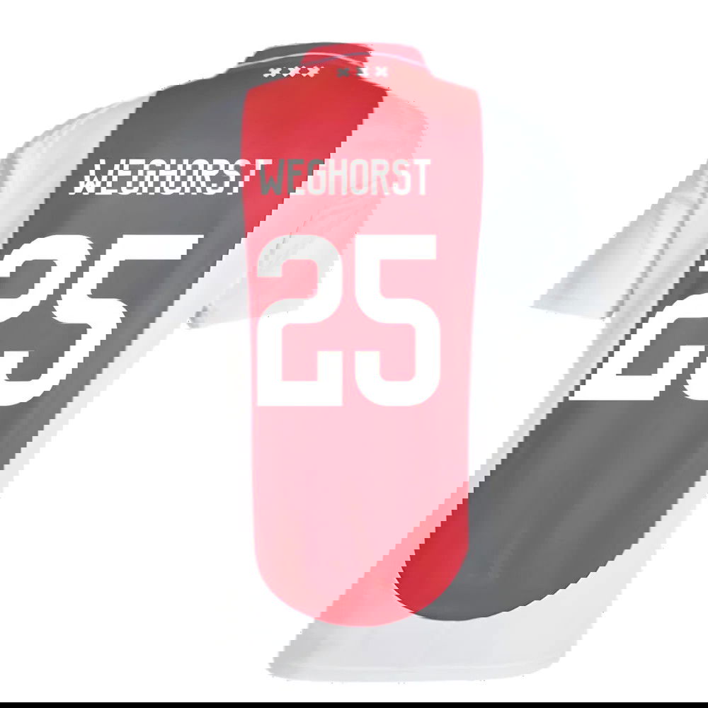 2024-2025 Ajax Home Shirt (Weghorst 25)