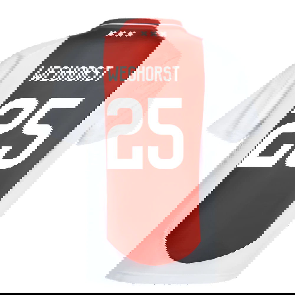 2024-2025 Ajax Home Shirt (Kids) (Weghorst 25)