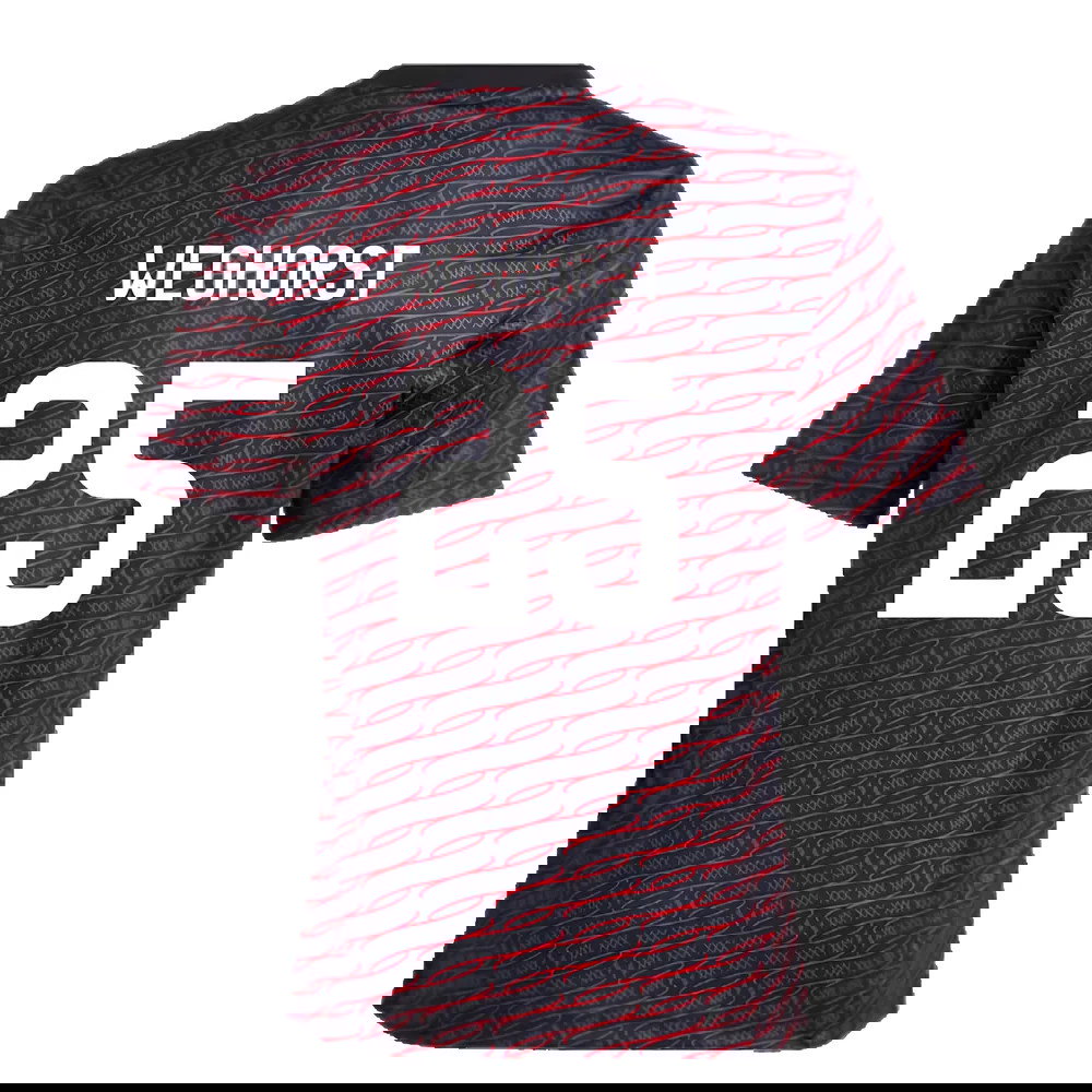 2024-2025 Ajax Pre Match Shirt (Black) - Kids (Weghorst 25)