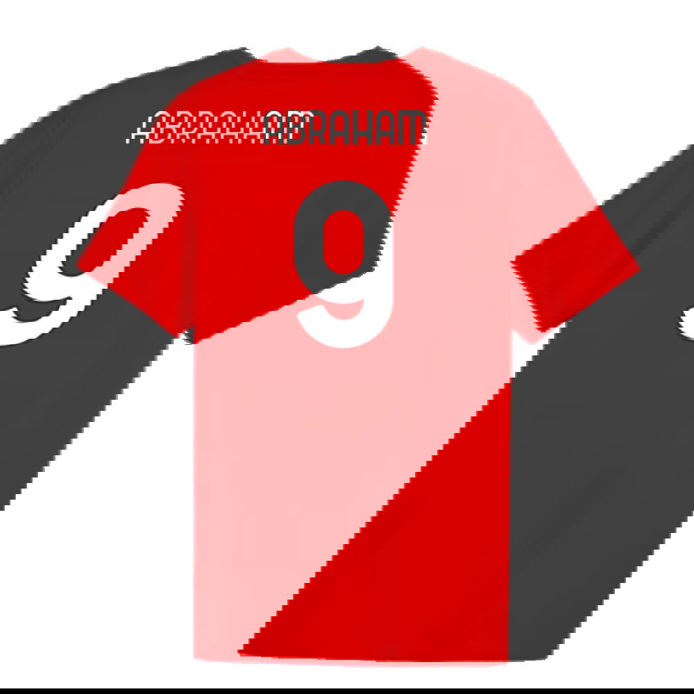 2024-2025 AC Milan ftblCulture Tee (Red) (Abraham 9)