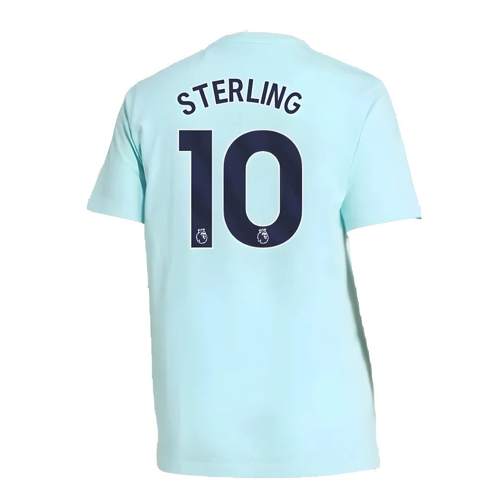 2024-2025 Arsenal Seasonal Tee (Clear Aqua) (Sterling 10)