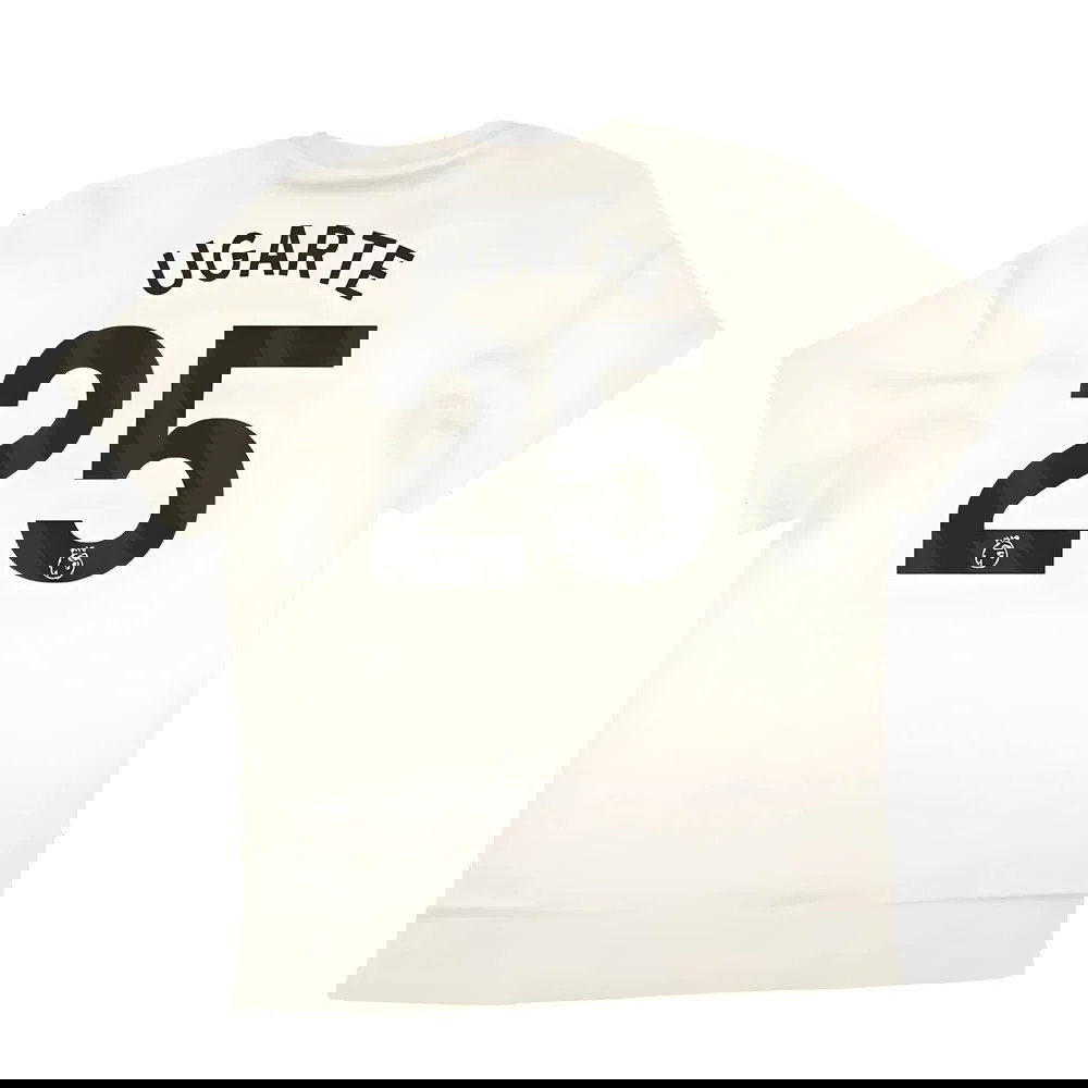 2024-2025 Man Utd SZN Graphic Tee (Cream White) (Ugarte 25)