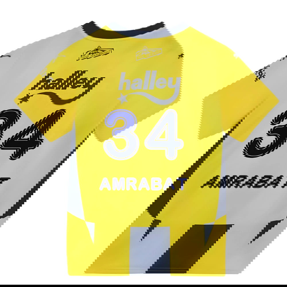 2024-2025 Fenerbahce Home Shirt (Kids) (Amrabat 34)