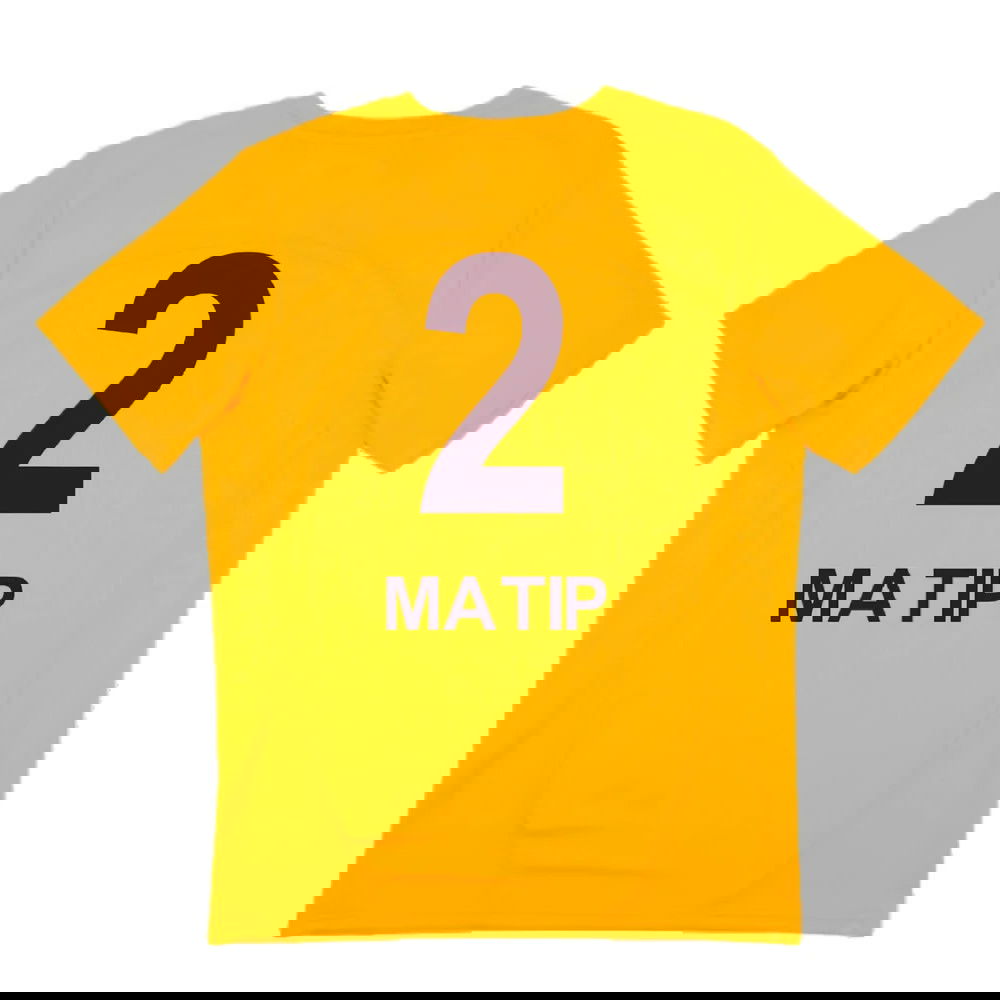 2024-2025 Galatasaray Training Shirt (Orange) (Matip 2)