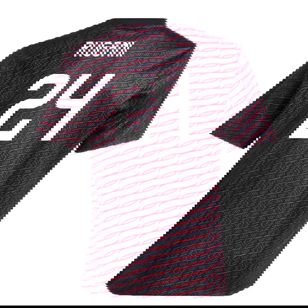 2024-2025 Ajax Pre Match Shirt (Black) - Kids (Rugani 24)