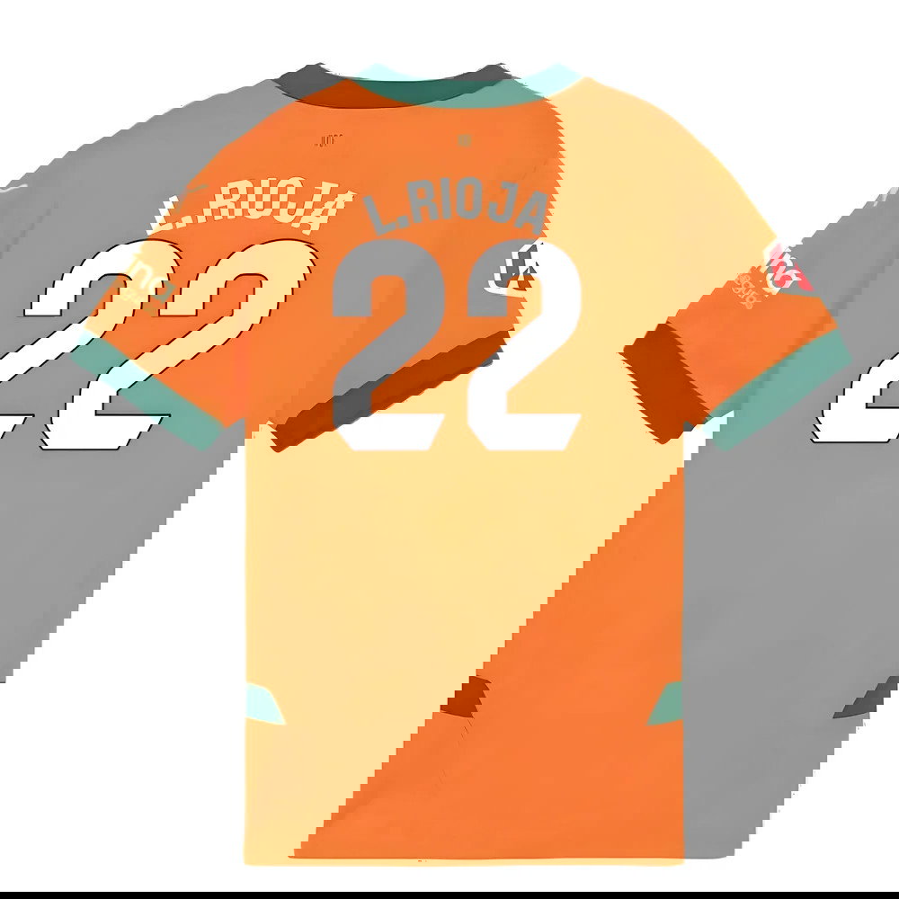 2024-2025 Valencia Third Shirt (L.Rioja 22)