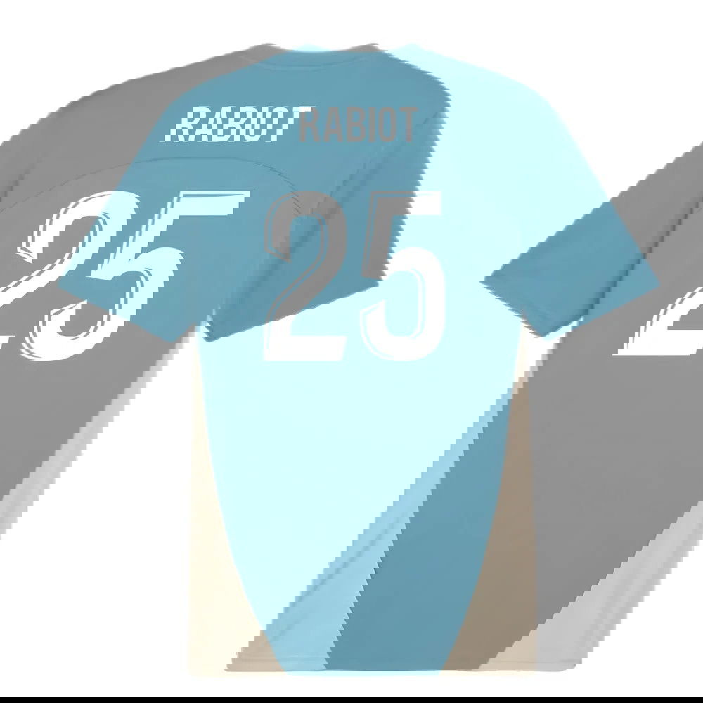 2024-2025 Marseille Training Shirt (Bold Blue) (Rabiot 25)