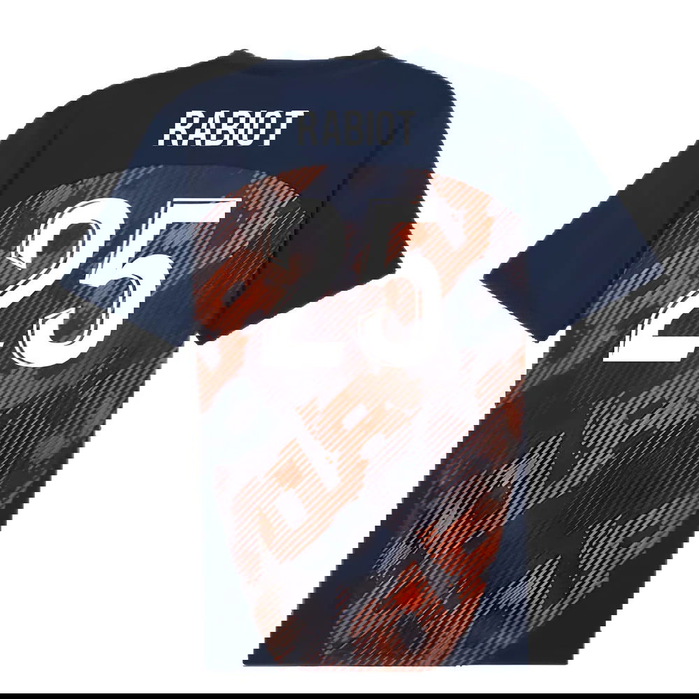 2024-2025 Marseille Pre-Match Shirt (Club Navy) (Rabiot 25)