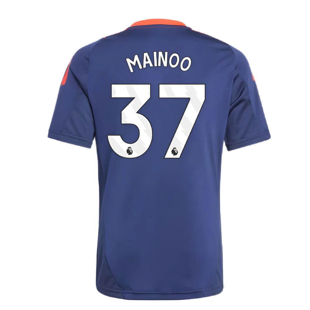 2024-2025 Man Utd Training Jersey (Night Indigo) - Kids (Mainoo 37)