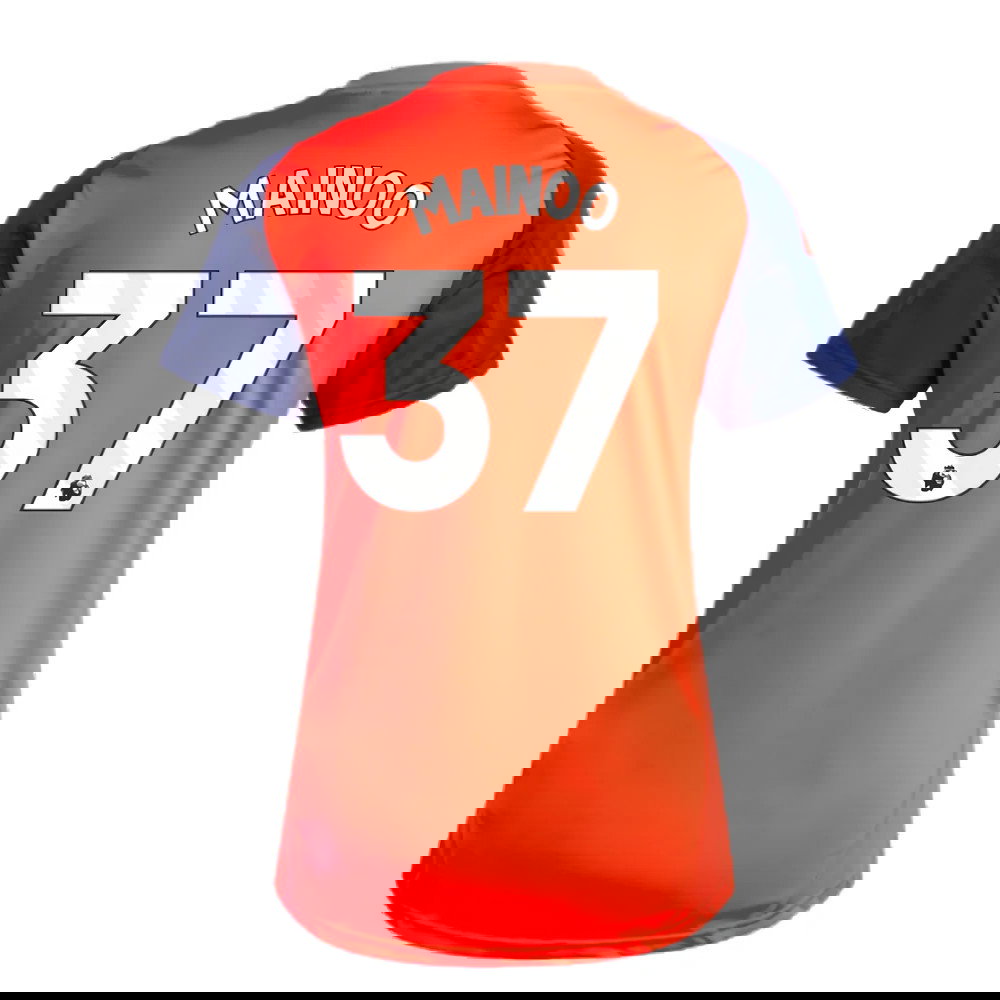 2024-2025 Man Utd Training Jersey (Red) - Womens (Mainoo 37)