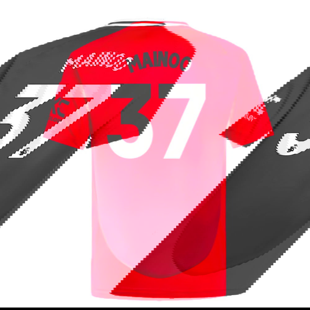 2024-2025 Man Utd Home Mini Kit (Mainoo 37)