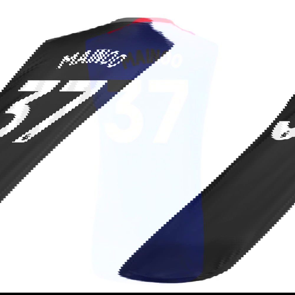 2024-2025 Man Utd Sleeveless Jersey (Night Indigo) (Mainoo 37)