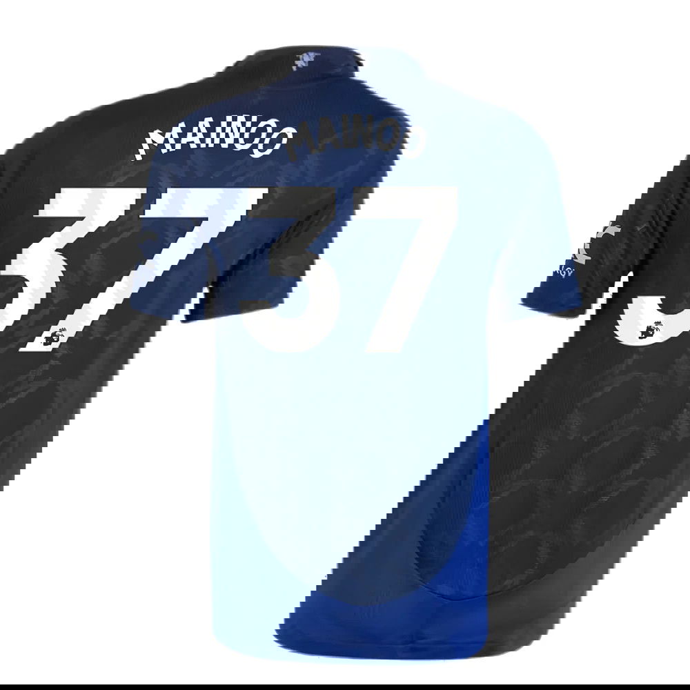 2024-2025 Man Utd Authentic Away Shirt (Mainoo 37)