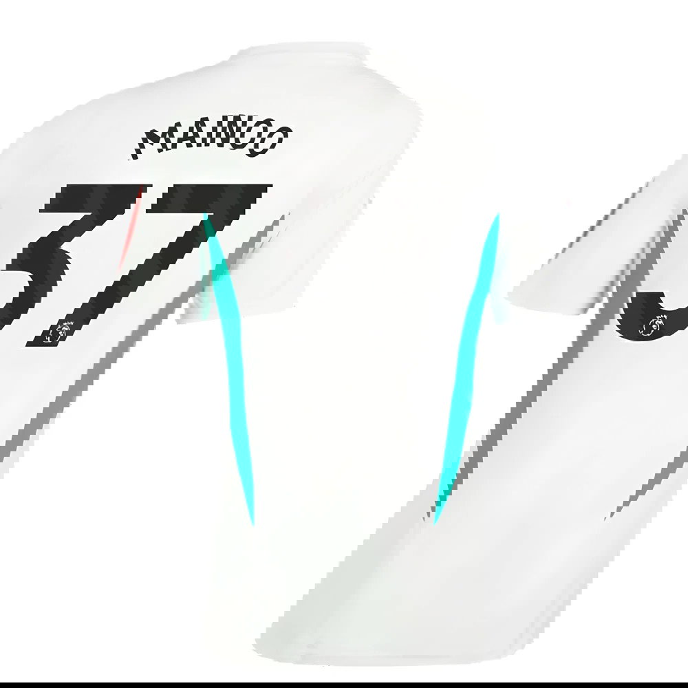 2023-2024 Man Utd Training Jersey (White) (Mainoo 37)