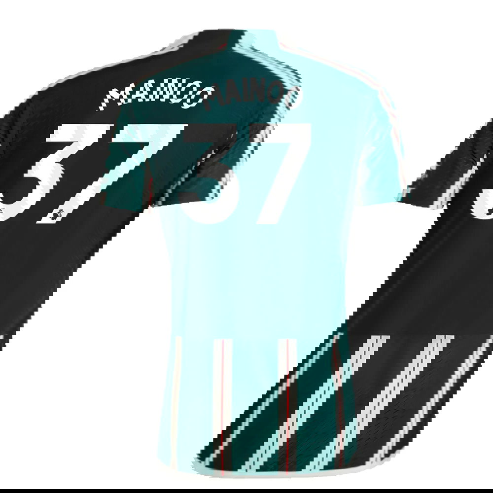 2023-2024 Man Utd Authentic Away Shirt (Mainoo 37)